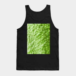 Green Fur Tank Top